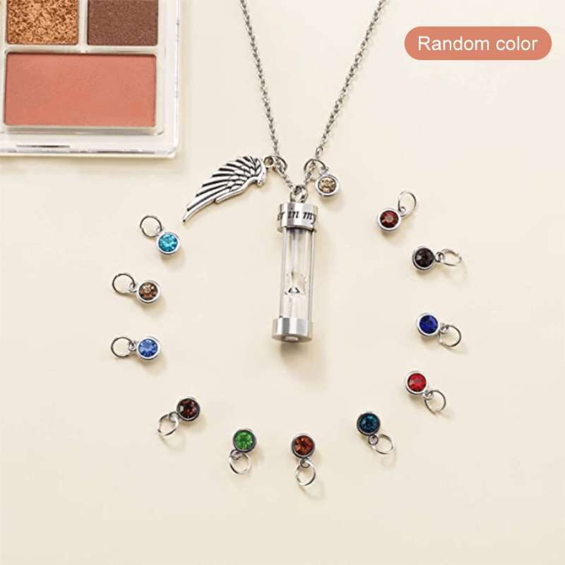 Promo Hourglass Cremation Urn Necklace 
