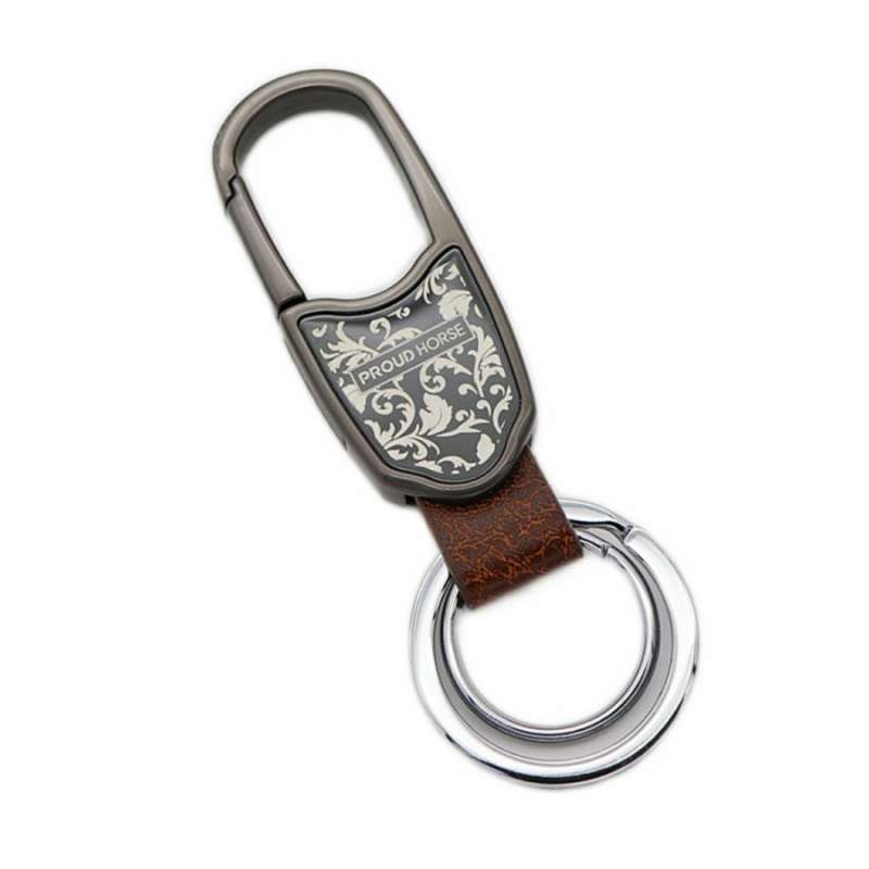 Proud 2024 horse keychain