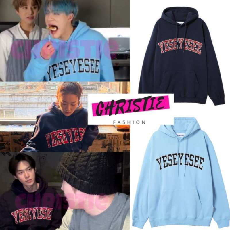 HOODIE DOYOUNG JENO SEULGI YESEYESEE M XXL 24 WARNA SWEATER NCT RV M Baby Blue
