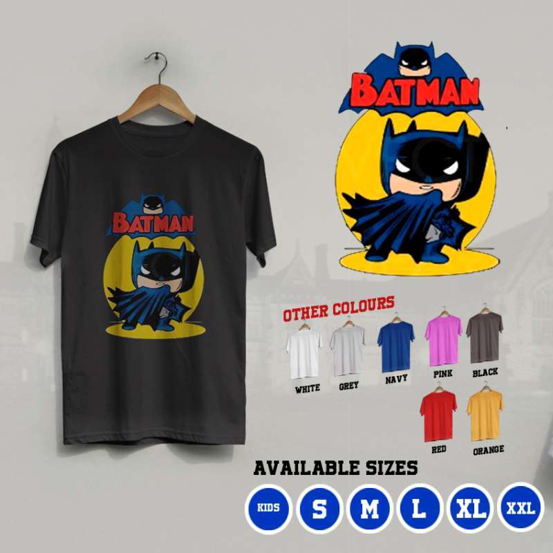 Jual Gults K/328 Kaos Batman Animated 