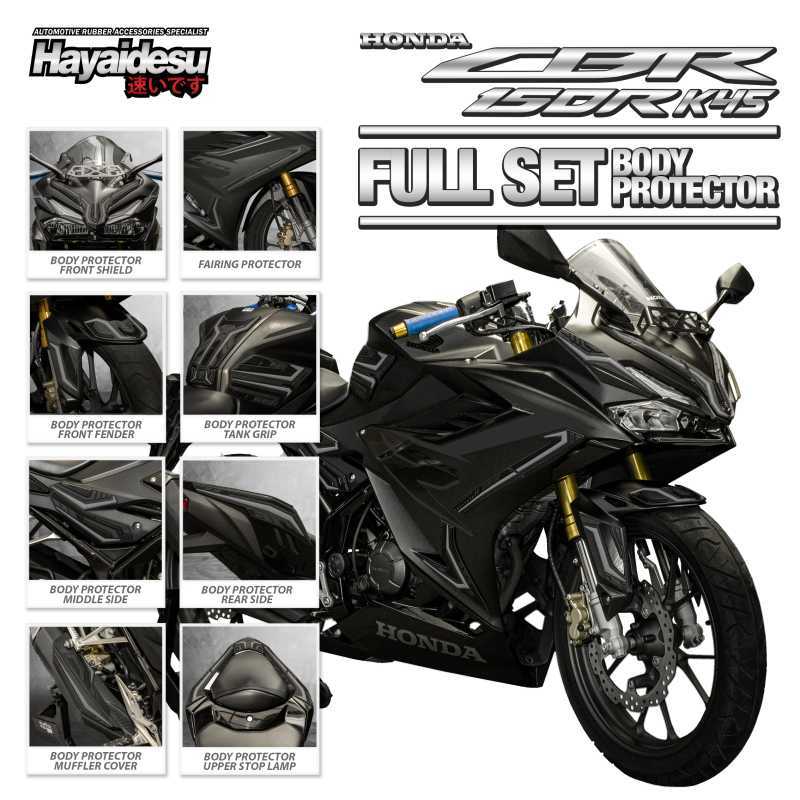 Promo Hayaidesu New Cbr 150r K45r 2021 Body Protector Full Set