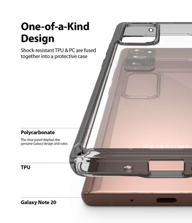 Jual Ringke Samsung Galaxy Note 20 Fusion Bronze Softcase Anti
