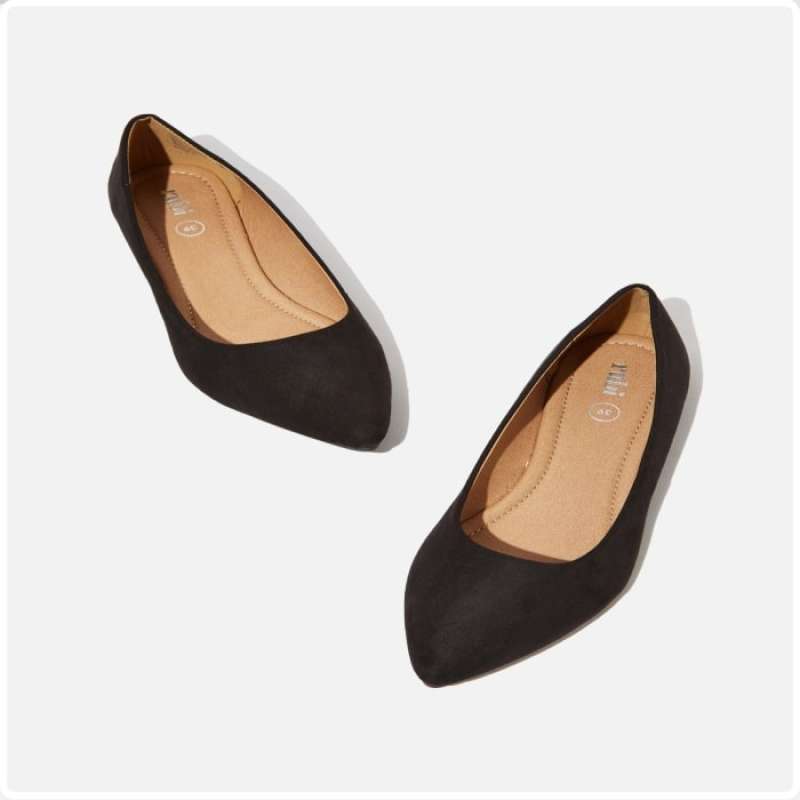 Flat shoes rubi discount hitam