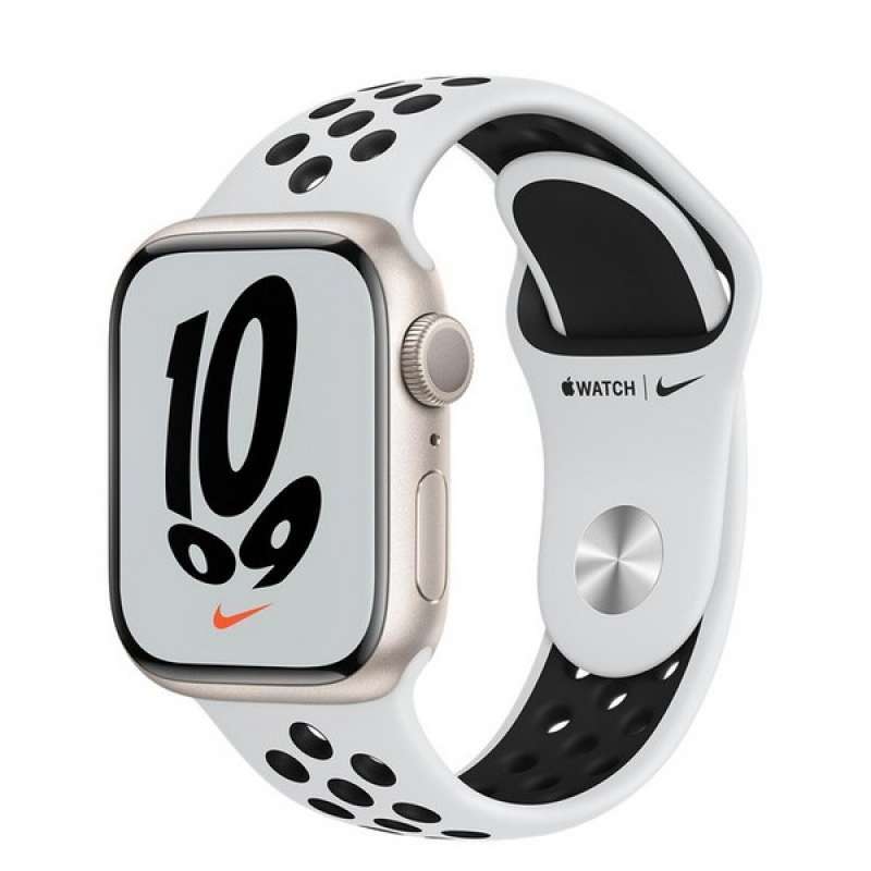 Pure Platinum/Black Nike Band 