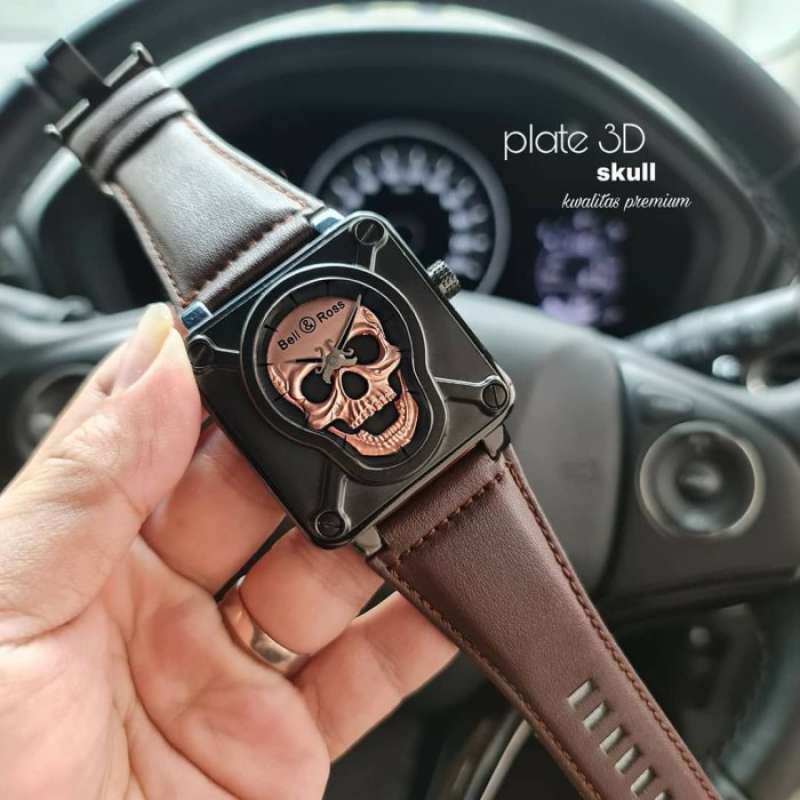 Jual BEST SALE BELL ROSE SKULL 3D JAM 