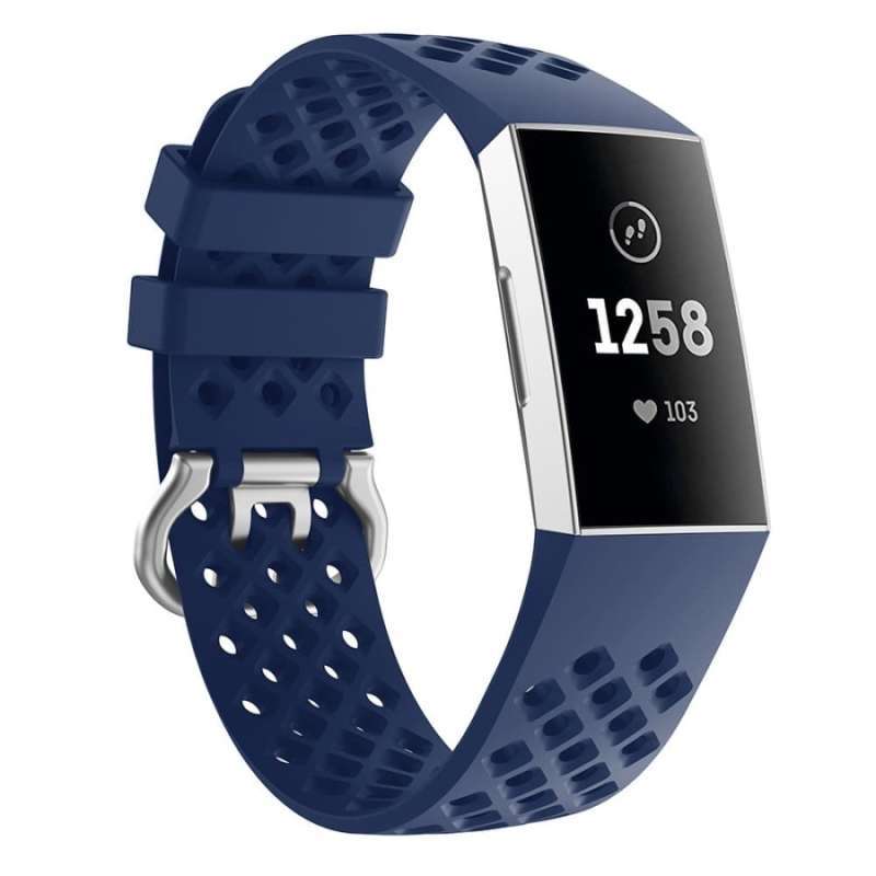 Promo Strap Breathable Silicone Bracelet for Fitbit Charge 3 Smart Watch  Diskon 51% di Seller Tubruks - Kota Jakarta Barat, DKI Jakarta | Blibli