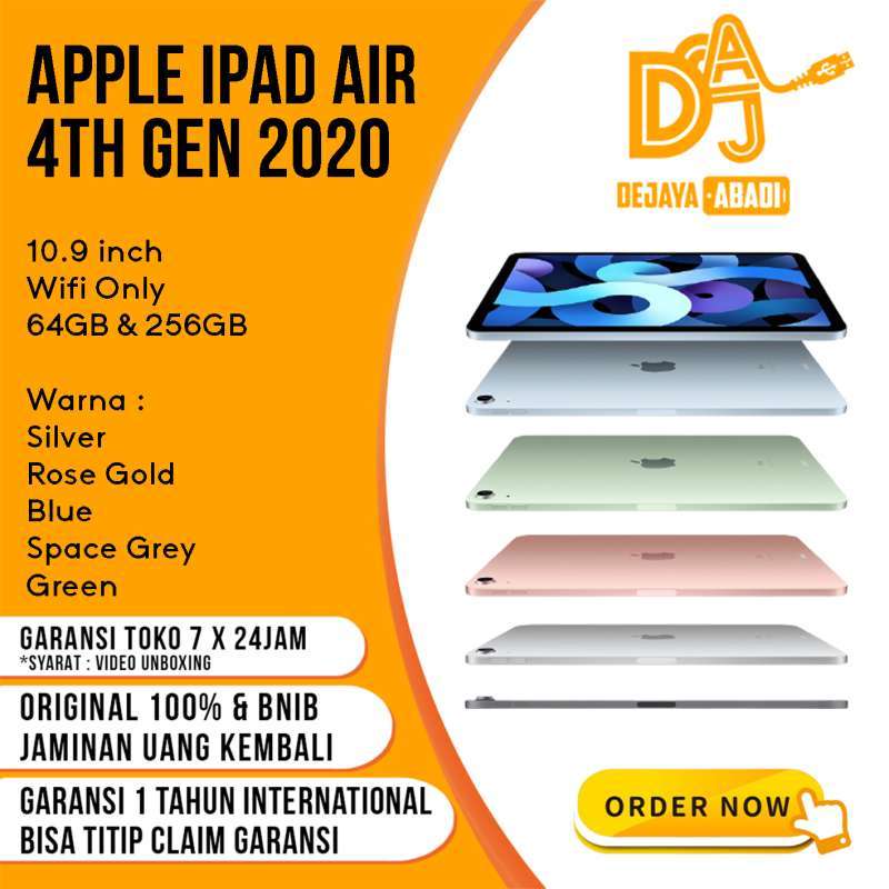 Promo Apple iPad Air 4 2020 10.9 Inch 