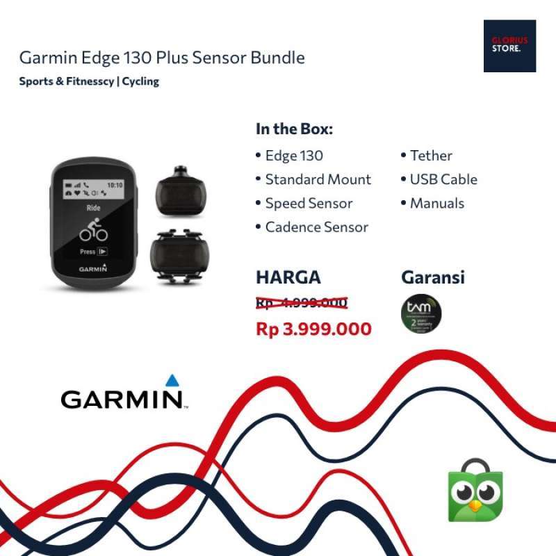 SALE GARMIN EDGE 130 PLUS SENSOR BUNDLE 