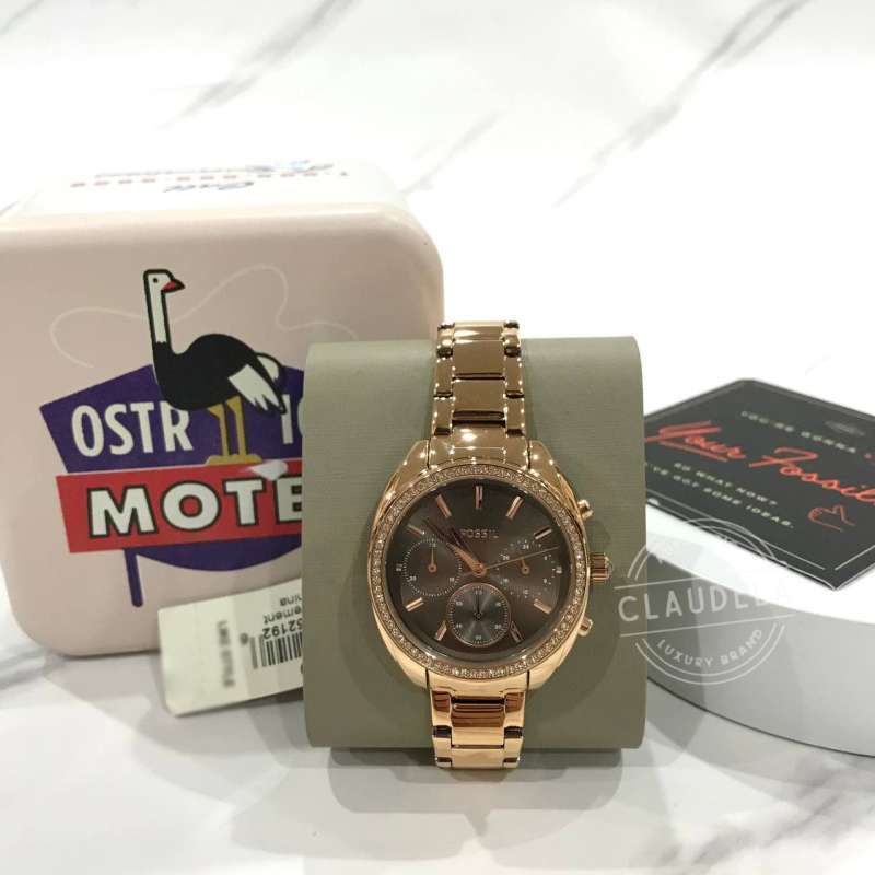 Jual FOSSIL Vale Chronograph Rose Gold 