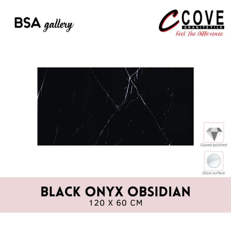 Black top onyx obsidian