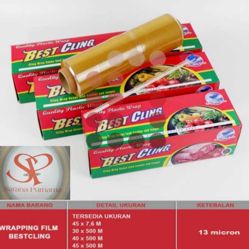 Jual best fresh best cling plastic 45cmx 500m 18 inchi ...