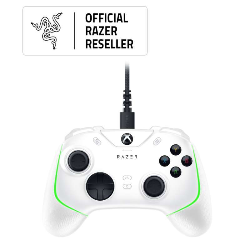 Jual Razer Wolverine V2 Chroma - White 