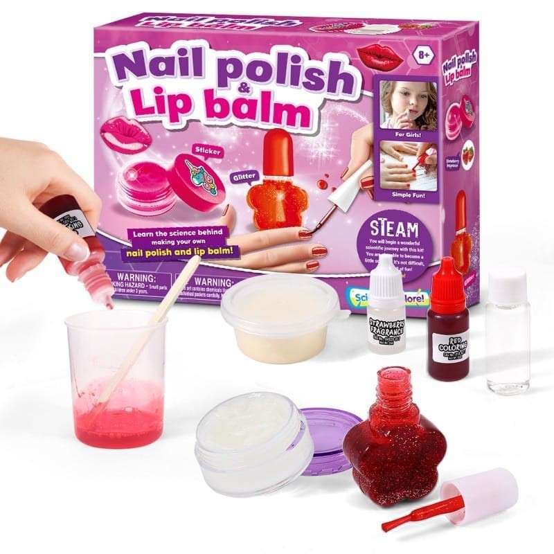 Jual Diy Nail Polish Lip Balm / Science Project / Steam ...
