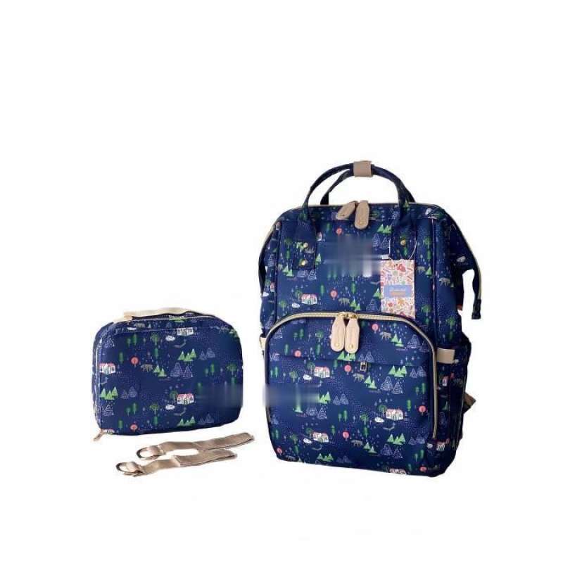 1PCS Tas Dokoclub Motif Import Diaper Bag Backpack Ransel Perlengkapan Bayi Tas Diaper Bag