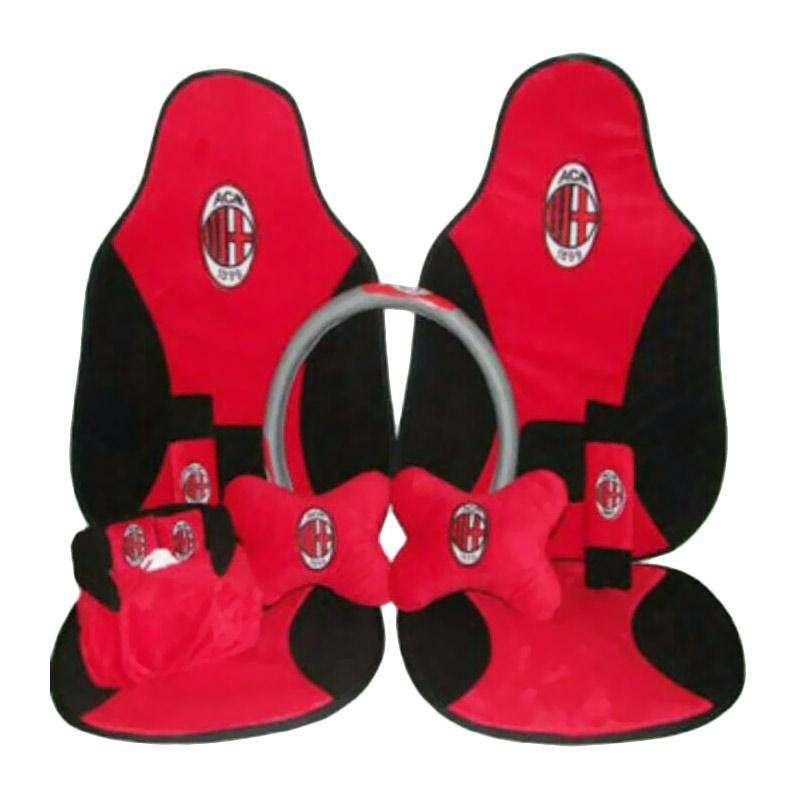Jual Hkw Variasi Mobil 5 In 1 Motif Ac Milan Set Aksesoris