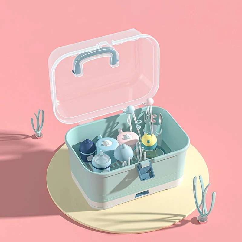 Jual Kub Baby Bottle Storage Box - Blue di Seller A to Z ...