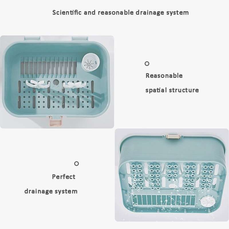 Jual Kub Baby Bottle Storage Box - Blue di Seller A to Z ...