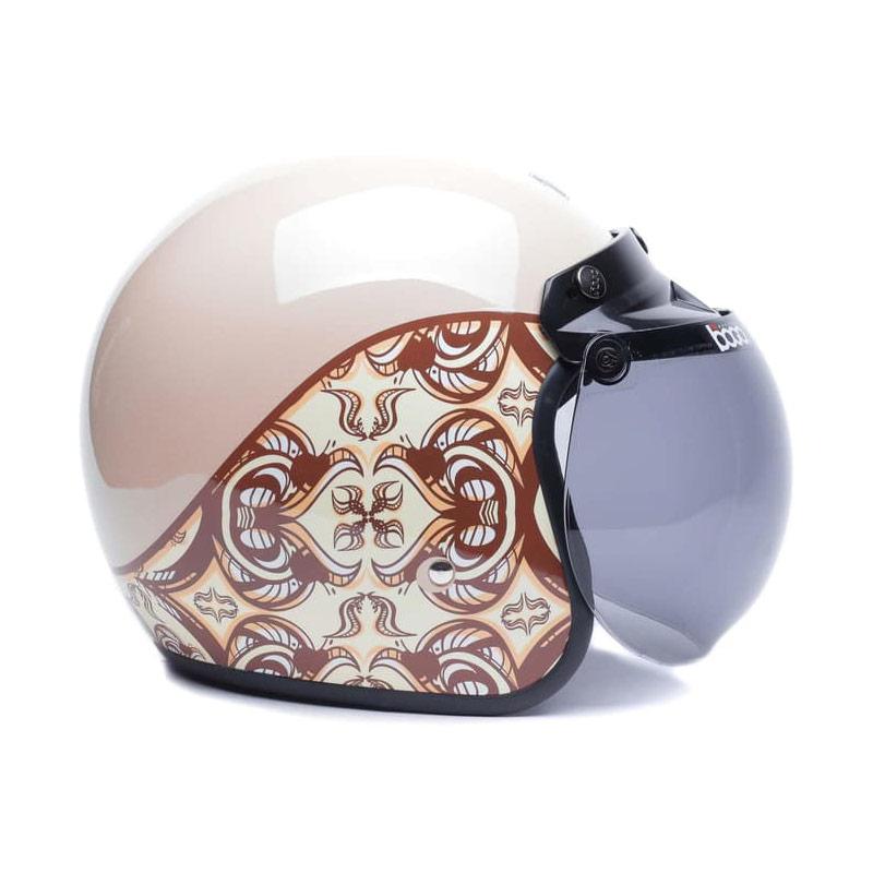 Jual Wto Helmet Coffee Lovers Retro Bogo Helm Half Face Murah