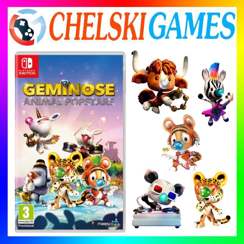 Jual Nintendo Switch Geminose Animal Popstars di Seller Chelski Games -  Cipondoh-2, Kota Tangerang | Blibli