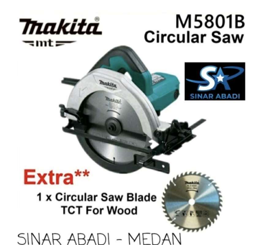 Promo M5801B MAKITA MESIN POTONG KAYU CIRCULARSAW CIRCULAR SAW 7 M