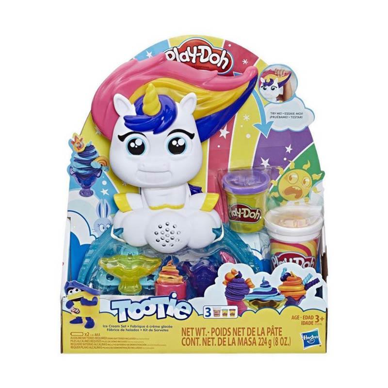 Jual Playdoh Tootie The Unicorn Ice Cream Set Mainan Anak Online