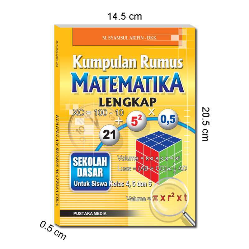 Pustaka Media Kumpulan Rumus Matematika SD (Sekolah Dasar)