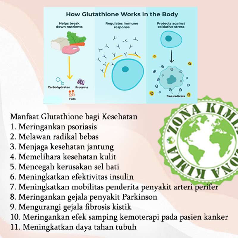 manfaat glutathione untuk kulit Glutathionic