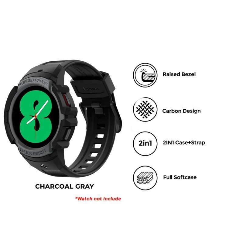 Promo Case Strap Samsung Galaxy Watch 4 44mm / 40mm Spigen Rugged Armor Pro  - 40mm Black Diskon 4% di Seller Rumah Casing - Cengkareng Barat, Kota  Jakarta Barat | Blibli