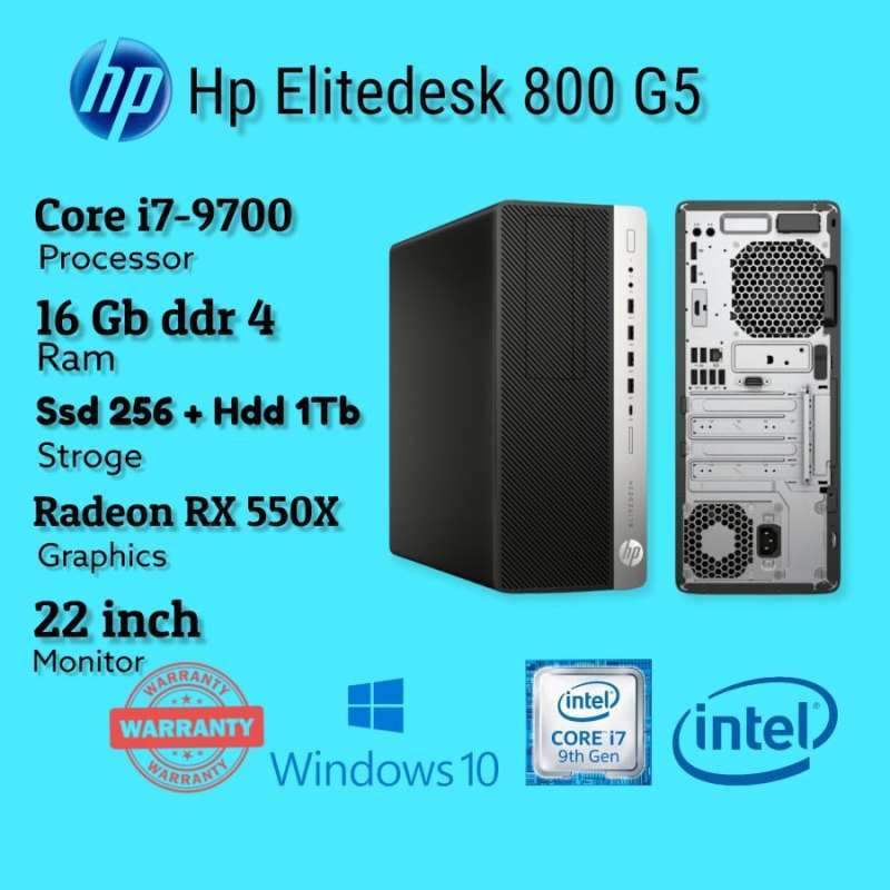 HP 800 G5＊第9 i7-9700 /32GB /SD 512gb+2Tb