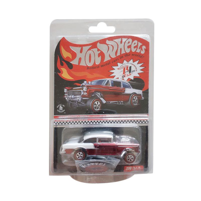 Jual Hot Wheels Rlc Redline 55 Chevy Bel Air Gasser Diecast Red Online Maret 2021 Blibli