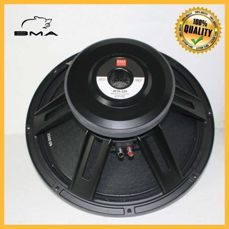 Jual Speaker Komponen BMA W18 220 Spiker Komponen BMA Speker