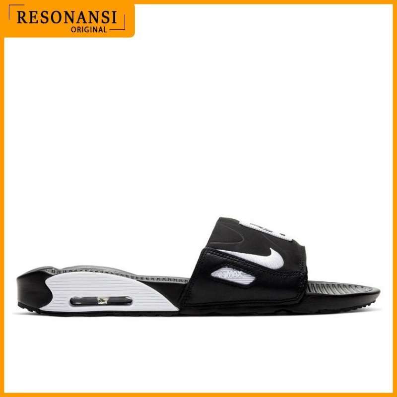 Jual SANDAL NIKE PRIA TERBARU ORIGINAL AIR MAX 90 SLIDES HITAM