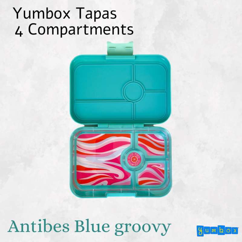 Yumbox Tapas Lunchbox 4c Antibes Blue 