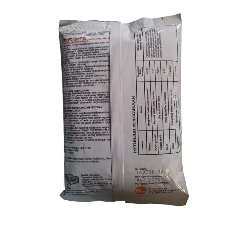 Jual Obat Hama Tanaman Sevin 85SP 100 gram Insektisida ...