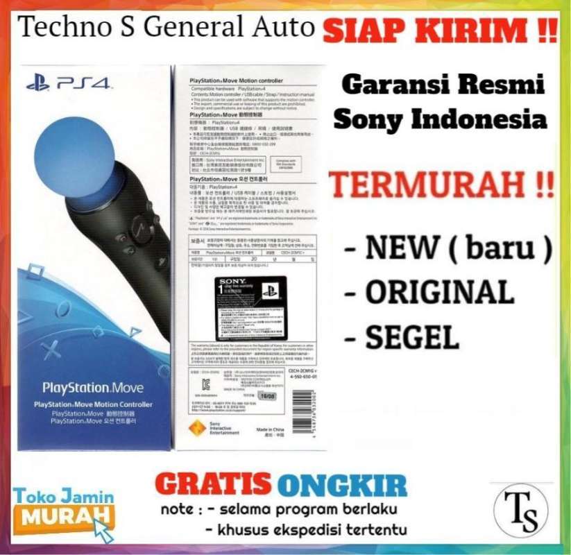 Jual Ps4 Move Controller Move Ps Playstation Move Original