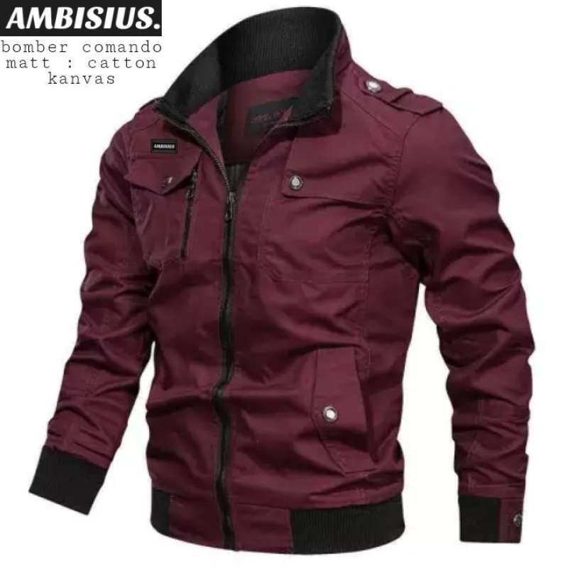 Jual Jaket Bomber Polos Pria Terbaru 2022 Jaket Bomber Semi Parka Terbaru Jaket Bomber Pria Original Distro Jaket Army Pria Mocca M Di Seller Vokus Denim Pataruman Kab. Bandung Barat Blibli