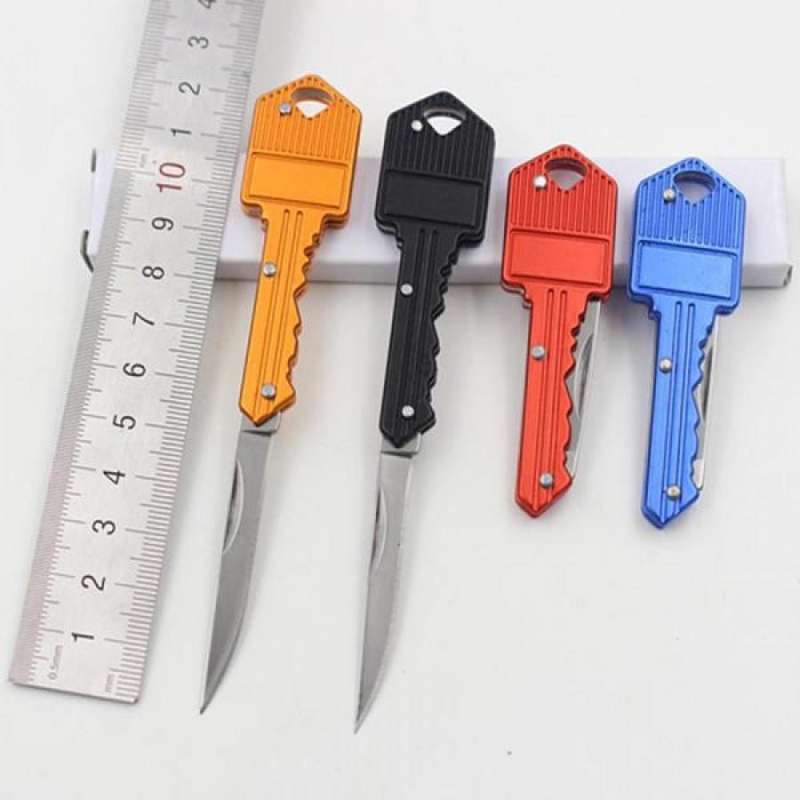 Jual Pisau Tersembunyi Bentuk Kunci Hidden Knife Gantungan