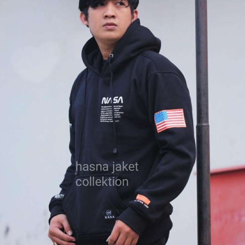 H and m nasa jacket top