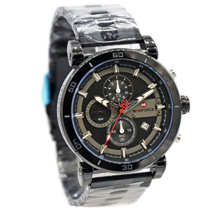 Stainless Steel Navy Force Montre JAM TANGAN NAVIFORCE 9131 M2 JAM