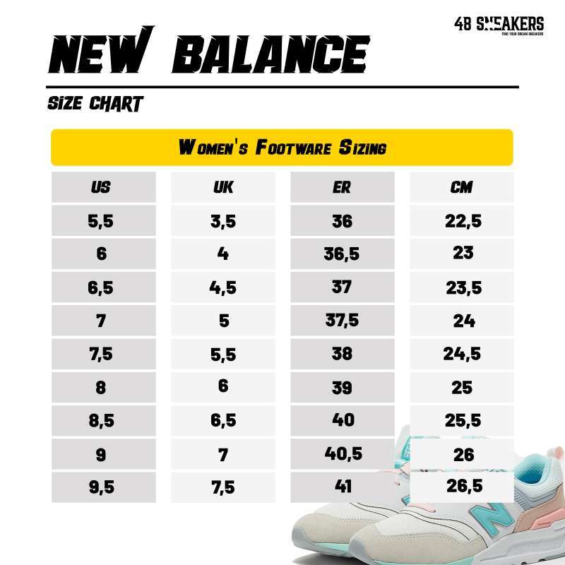 New balance cheap 574 size chart