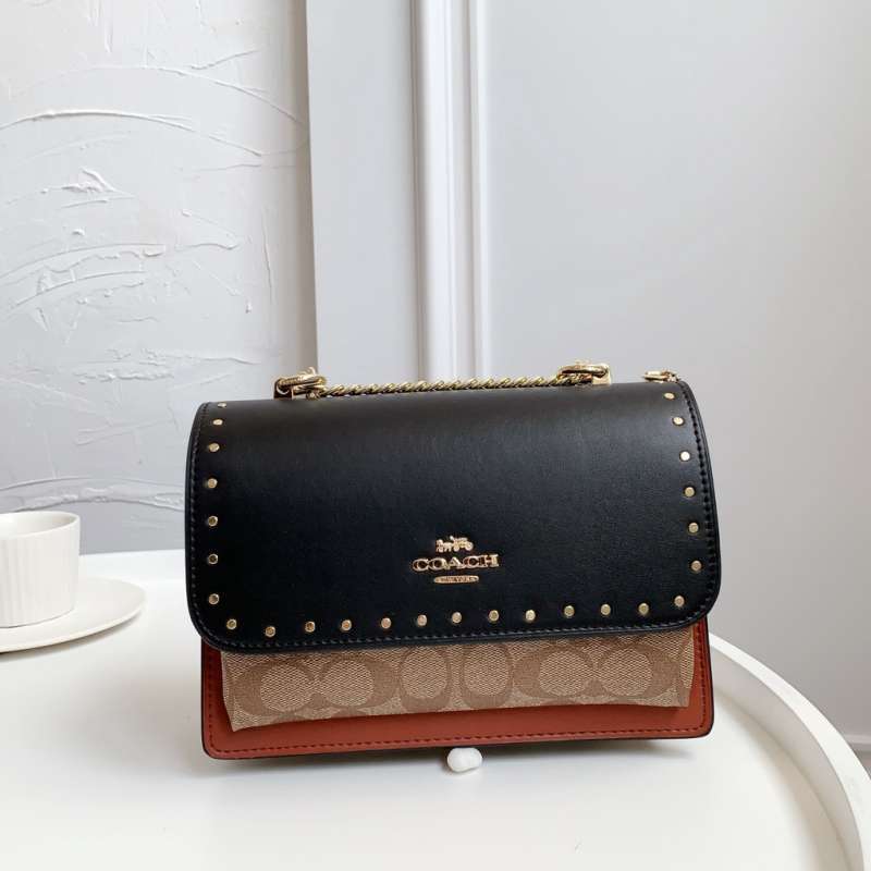 Jual Tas COACH 90635 90400 91019 Leather Smooth Leather Shoulder