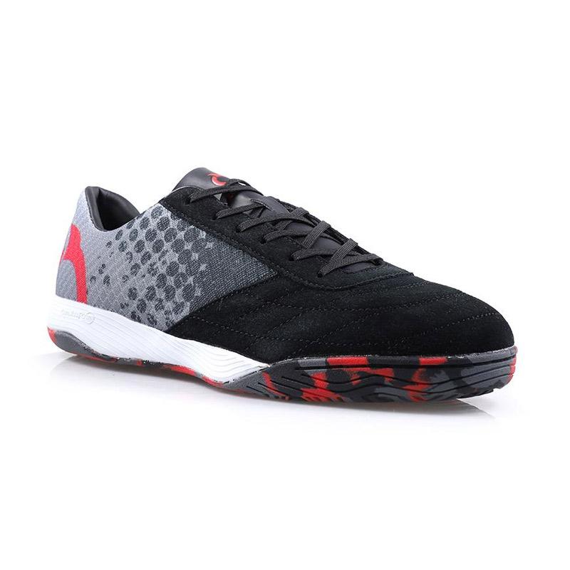 Jual ORTUSEIGHT Sepatu Futsal Jogosala Avalanche Black Grey Rhod