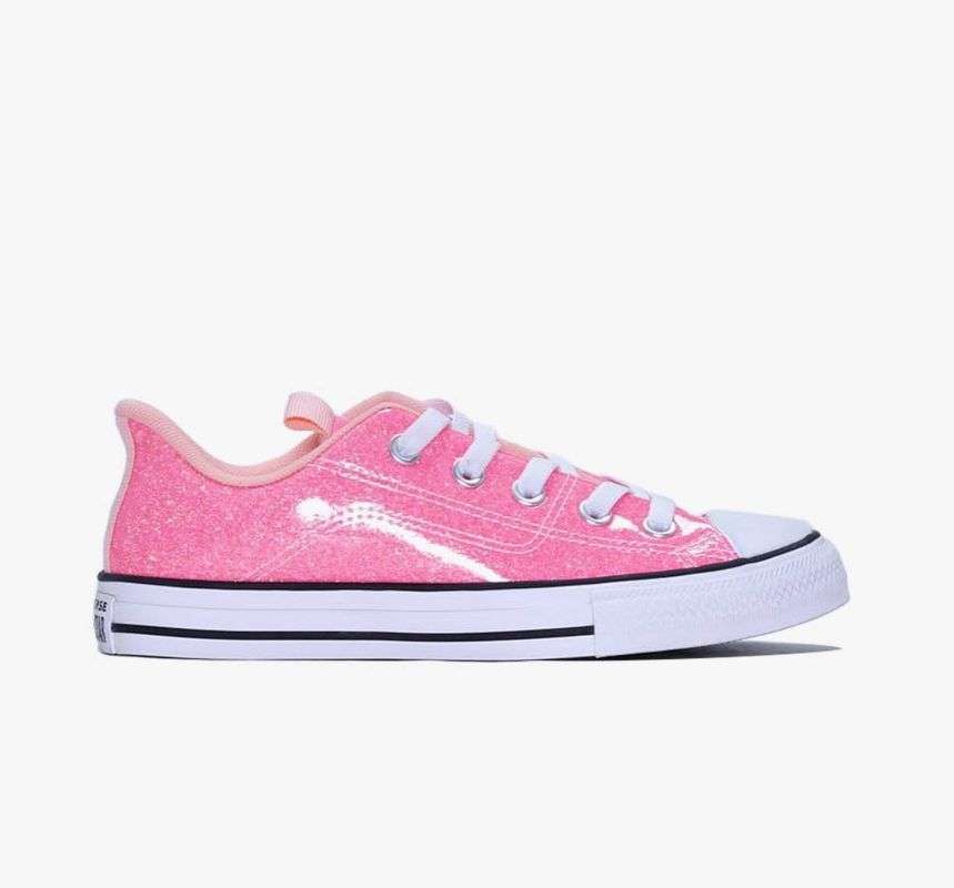 Jual Converse Kids Chuck Taylor All Star Rave Shoes Pink Bleached