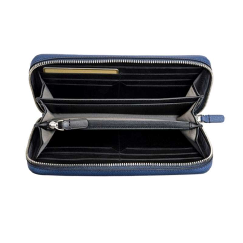 Jual T U M I Monaco Slg Zip-around Travel Wallet Navy Di Seller