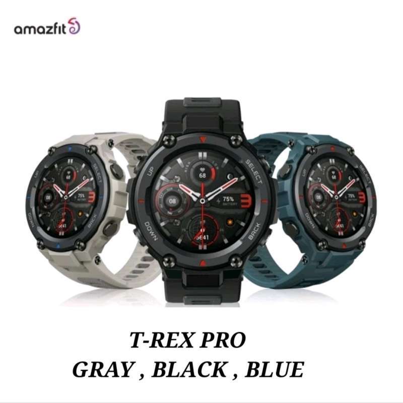 Jam Trex Amazfit Watch T Rex Pro SMARTWATCH AMAZFIT T-REX PRO JAM