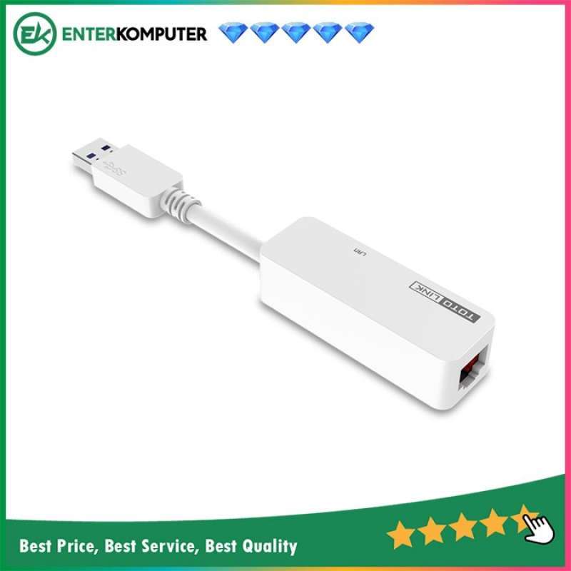 Promo Totolink Usb 3 0 To Rj45 Gigabit Ethernet Adapter U1000 Diskon 23 Di Seller Kompukamu Store Kota Jakarta Timur Dki Jakarta Blibli