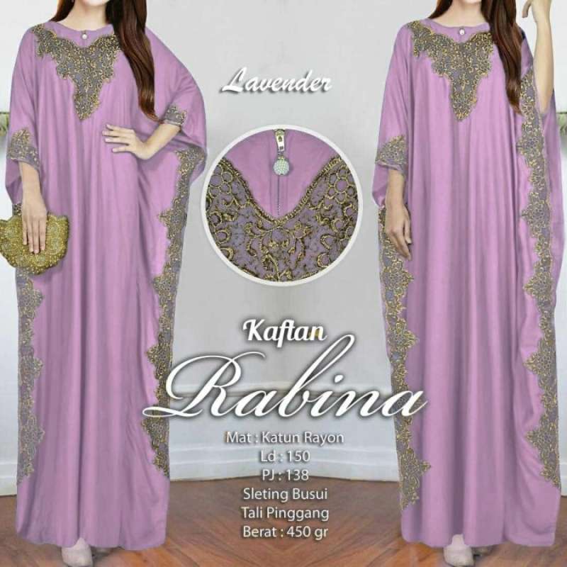 Jual Gratis Ongkir Rabina Kaftan Batwing Lavender Di Seller Arshop Cadby Serua Kota Depok Blibli