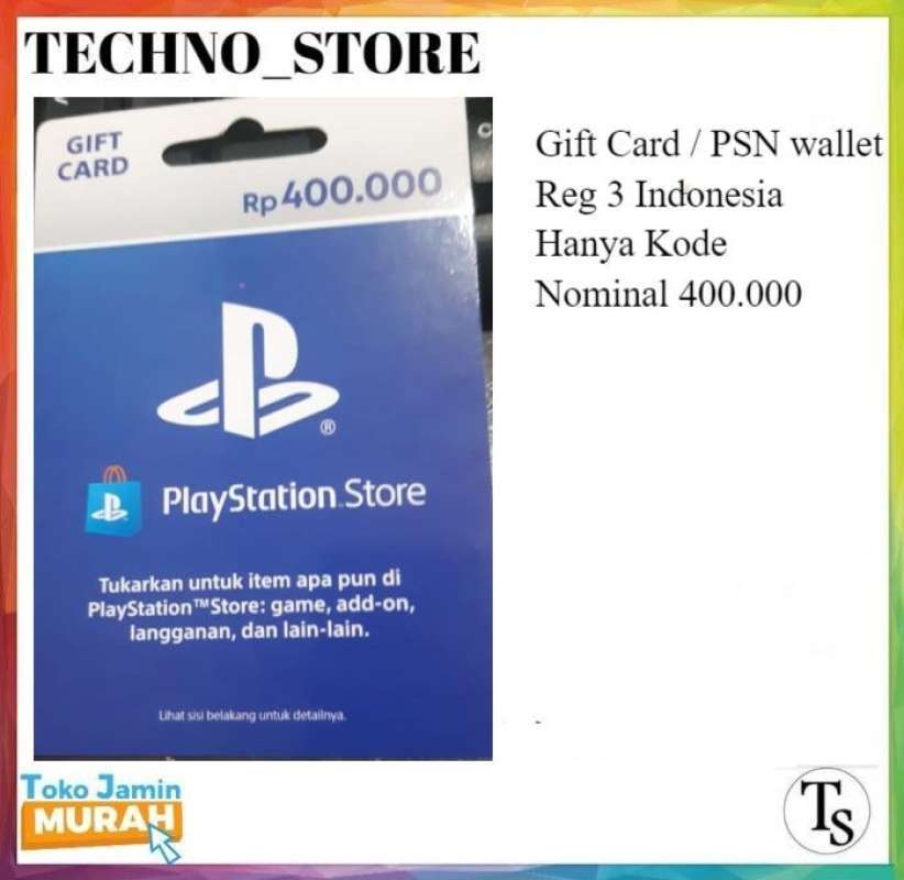 Jual online psn card