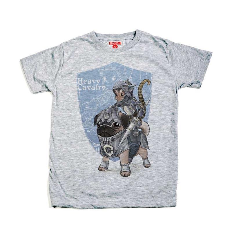 Jual Chapter One Monkey Ride Dog Warrior T Shirt Unisex Online Desember 2020 Blibli