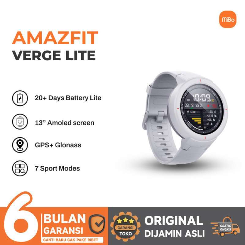 Beda amazfit verge dan verge lite online